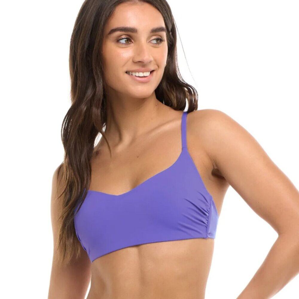 Eidon Tory XS Bikini Top Polu Molded Bralette 2 Way‎ Tie Swim Top NEW
